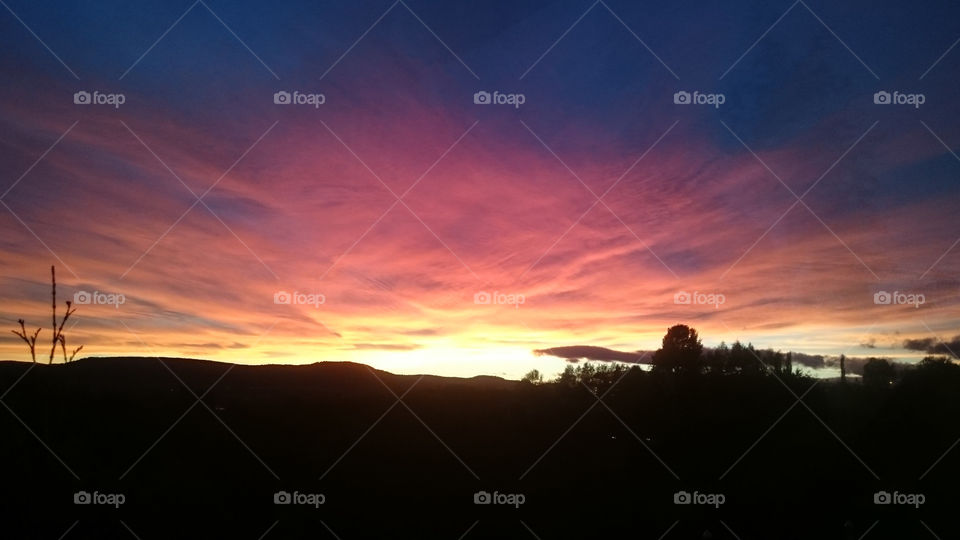 Magical sunset. These kind of sunset every day for the past 7 days just right above my house!   Breathtaking!  😍