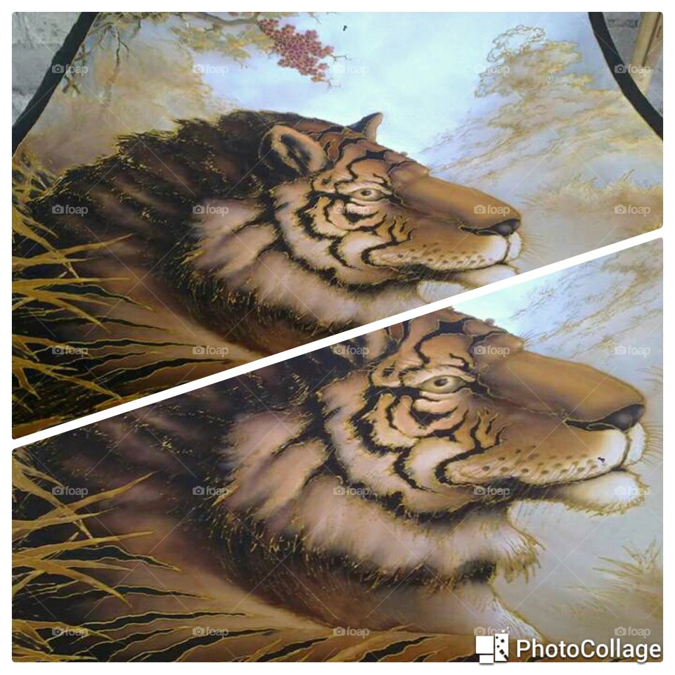hand painting batik with canting wax from denpasar bali indonesia
