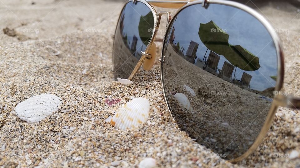 The Sea Through Sunglasses
