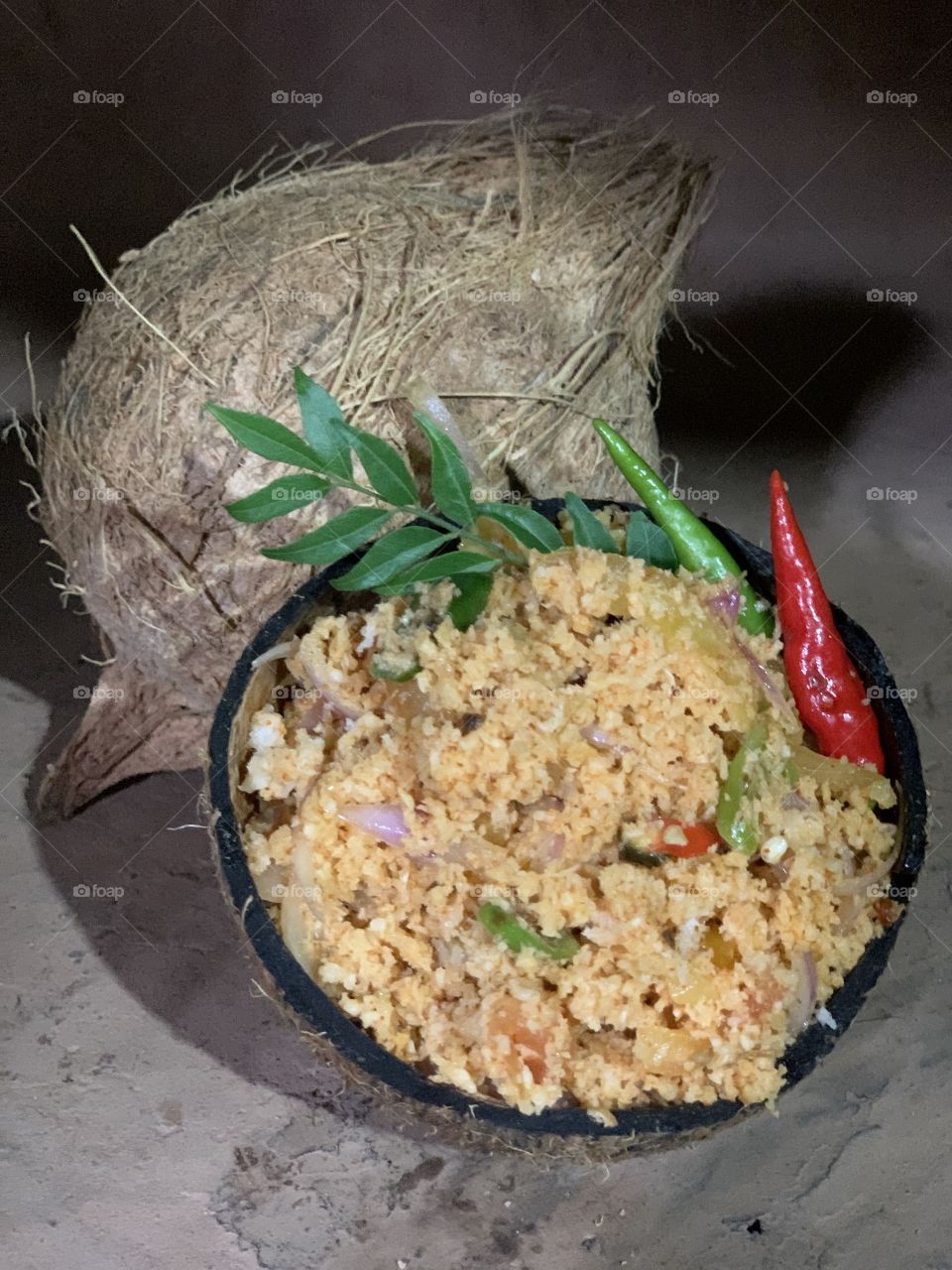 Srilankn’s Coconut Sambol 