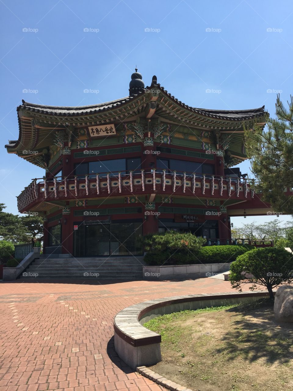 One of many temples