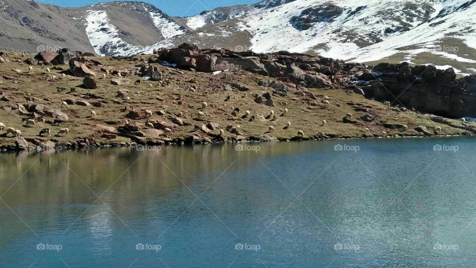 Beautiful and magic landscape in Morocco.