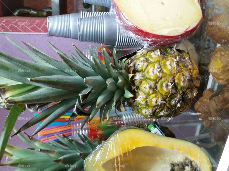 Food, No Person, Fruit, Pineapple, Healthy