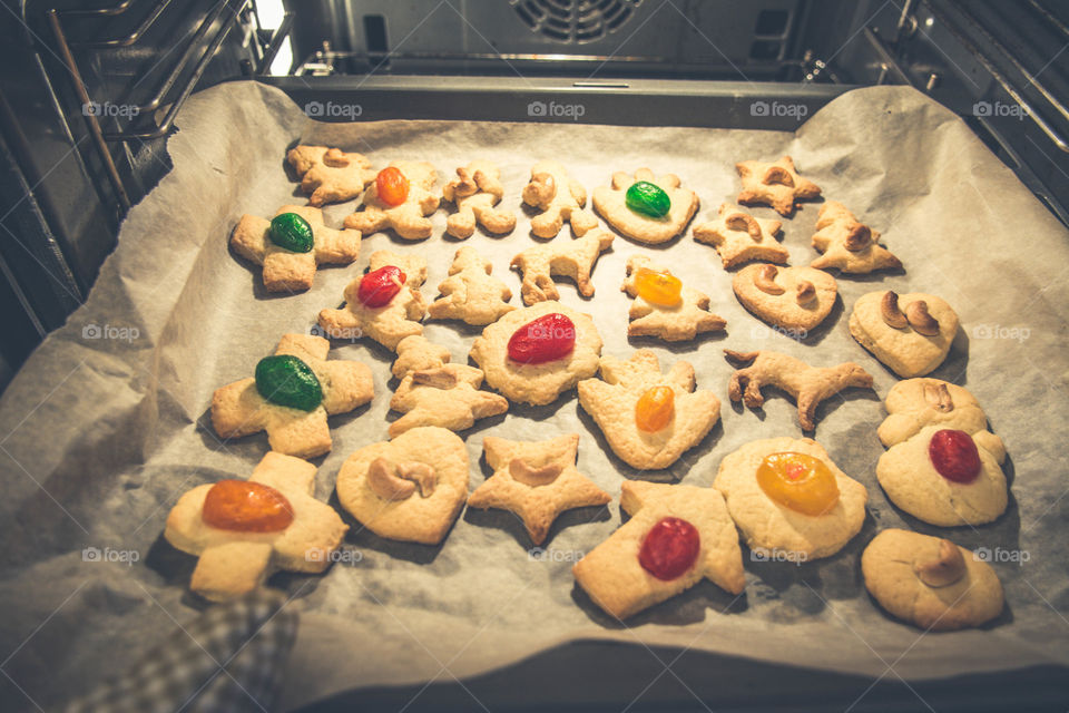 Tasty fresh cookies