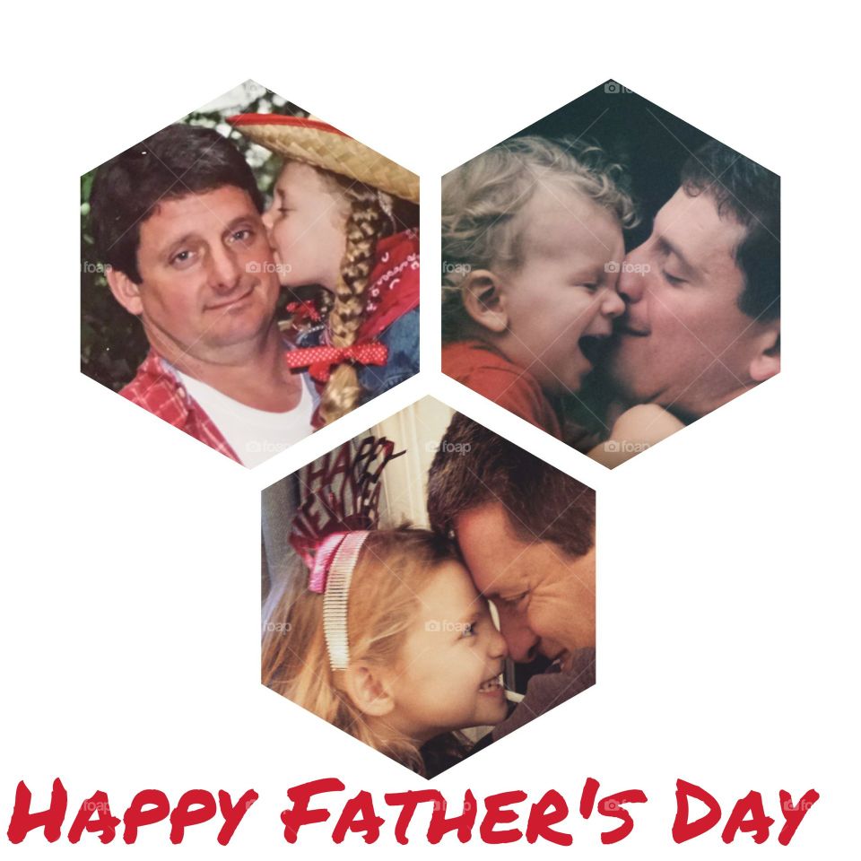 Father's Day Card. A card from the three kiddos.