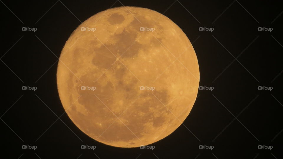 Close-up of moon at night