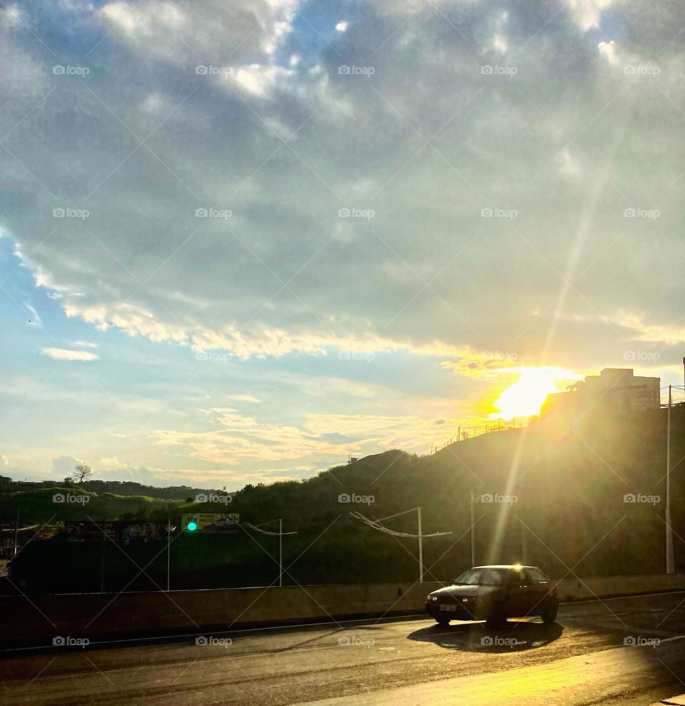 🌄🇺🇸 An extremely beautiful dawn in Jundiaí, interior of Brazil. Cheer the nature! / 🇧🇷 Um amanhecer extremamente bonito em Jundiaí, interior do Brasil. Viva a natureza! 