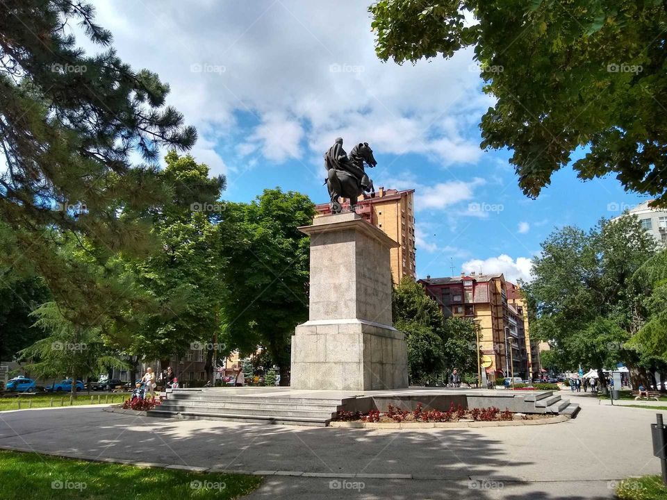 Monument of King Aleksandar I Karadjordjevic, Niš, Serbia