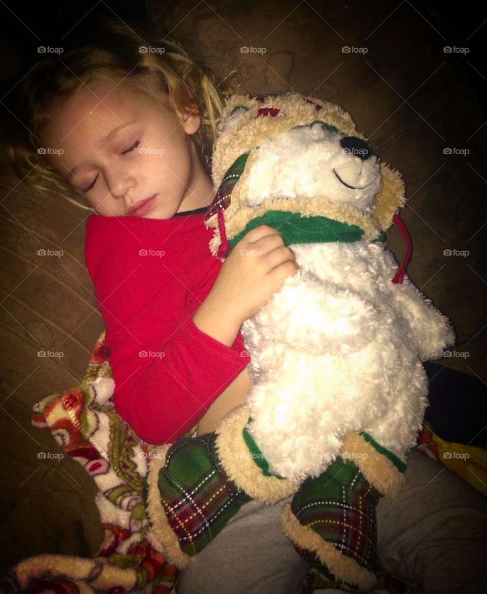 Sleeping with Teddy