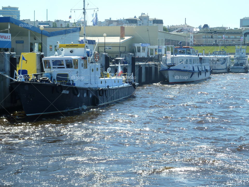 river port Cheboksary