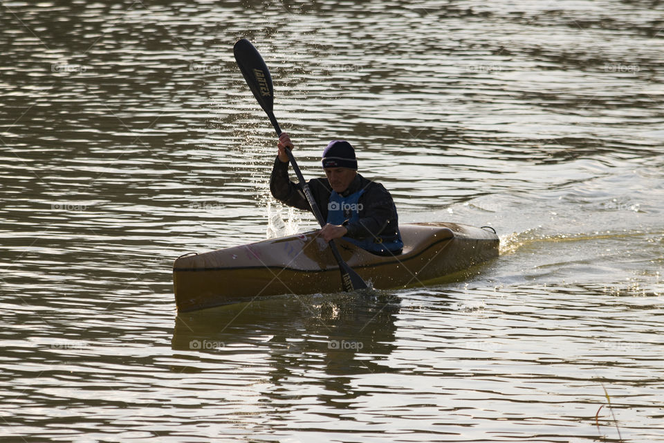 A mornings kayaking