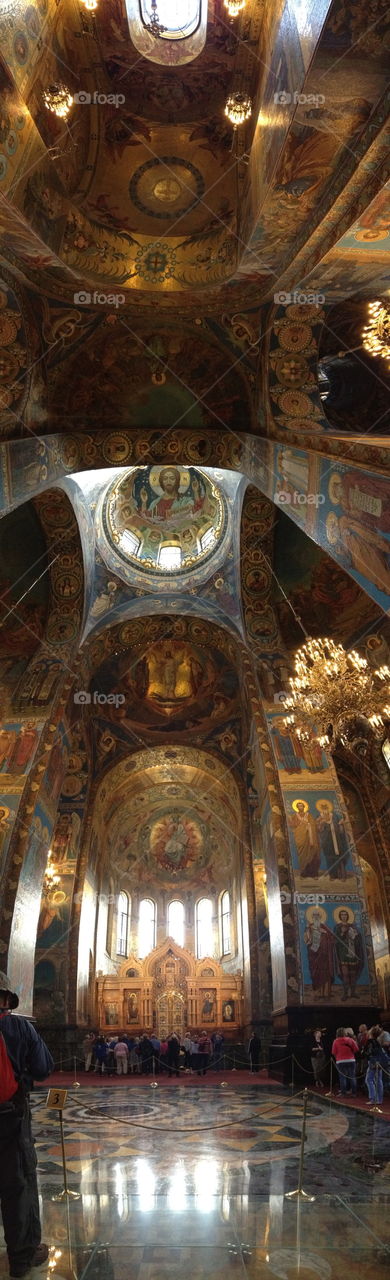 Church of our savior on spilled blood