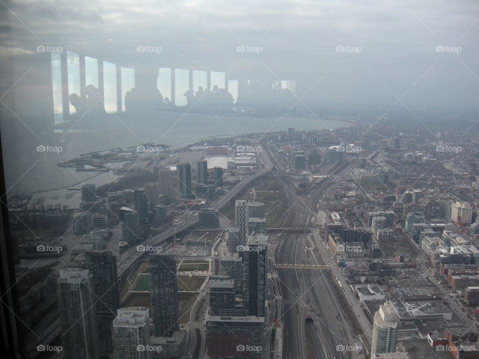 View from CN Tower Canada