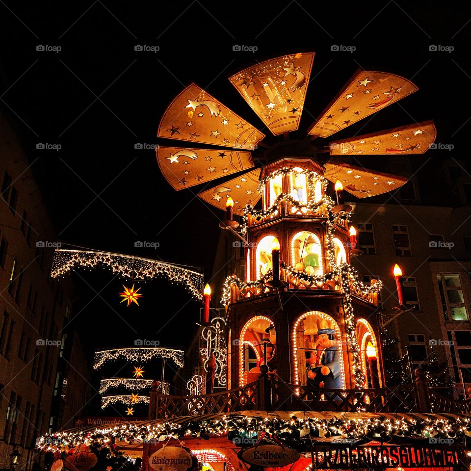 Christmas market in Dresden 