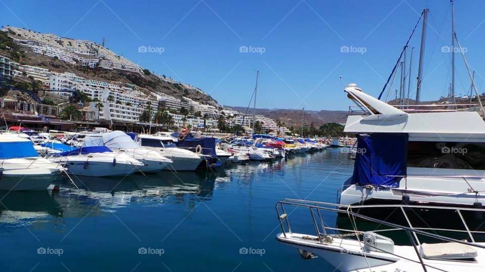 Gran Canaria 

Puerto de Mogán is a picturesque resort and fishing village in