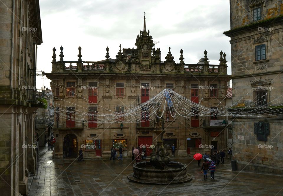 Platerías Square. Santiago de Compostela.