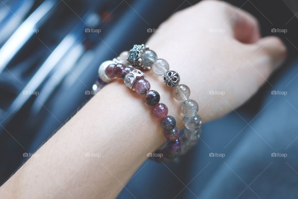 Gemstone bracelets