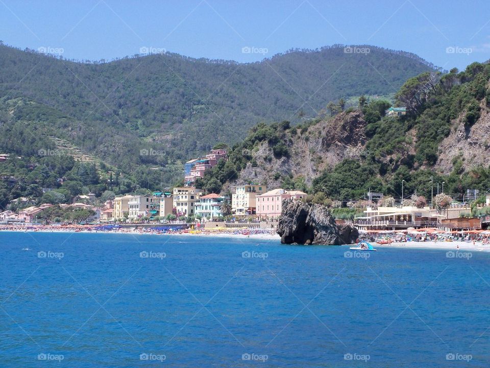 Monterossa Beach Cinque Terre Italy
