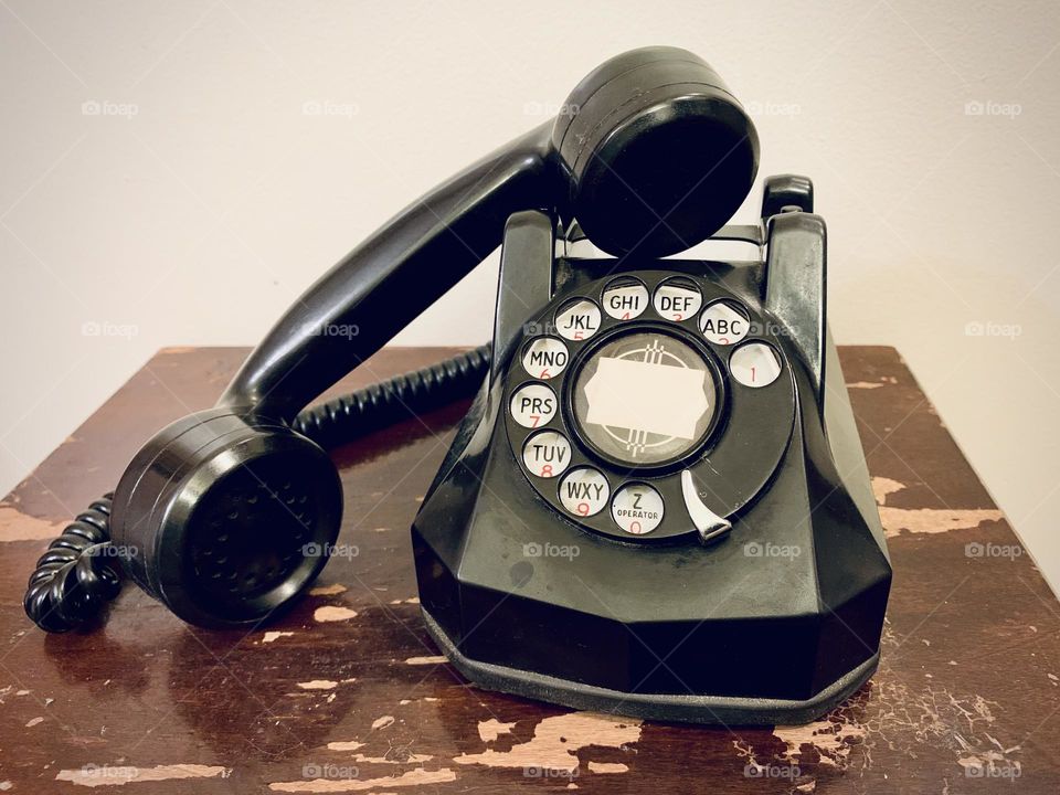 A house is not a home without a way to communicate with the outside world. Today we have the Internet, but it used to be this phone. 