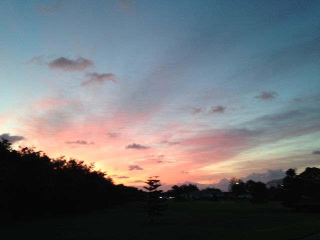 Colorful skyline