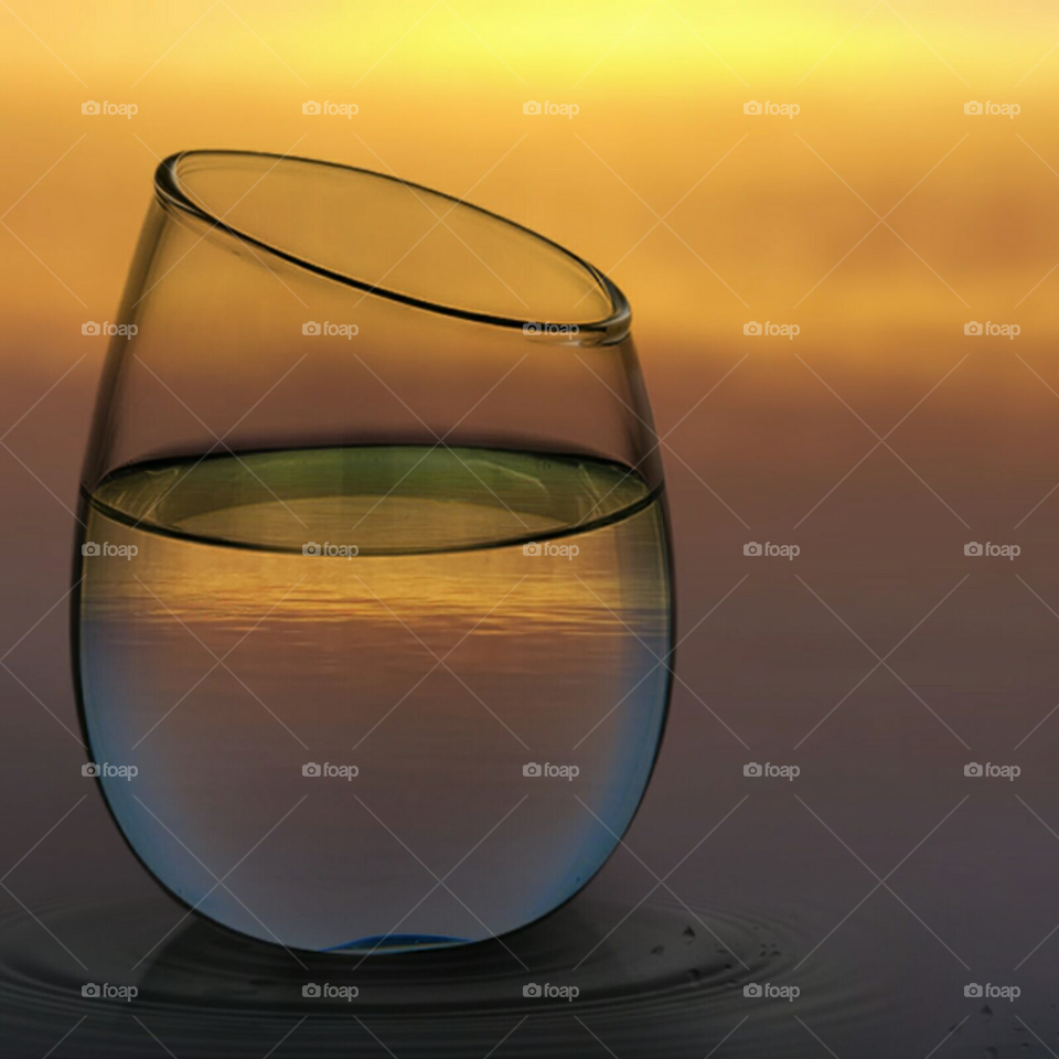 Ett glas vatten