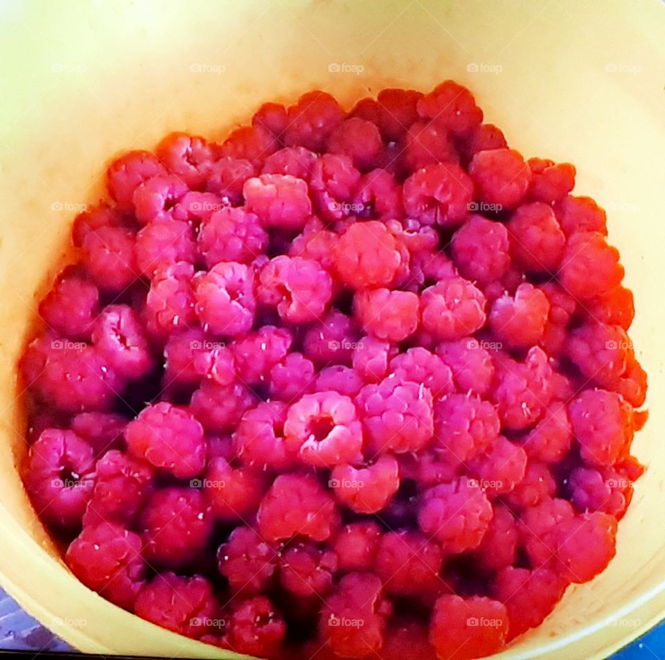 Raspberry buckets
