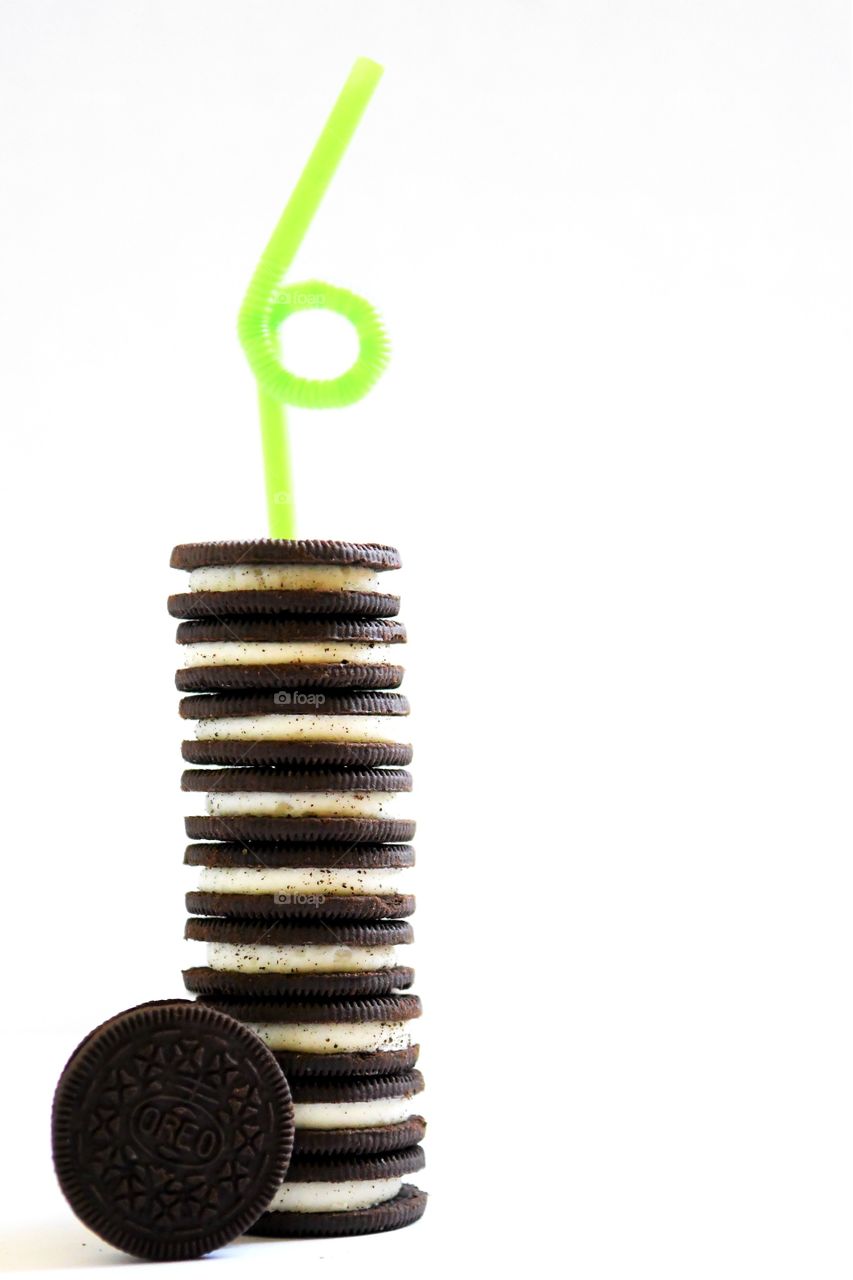 Oreo cookies tower