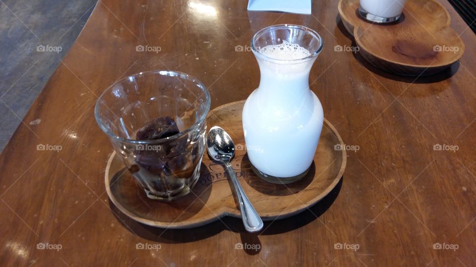 Special ice coffee cube