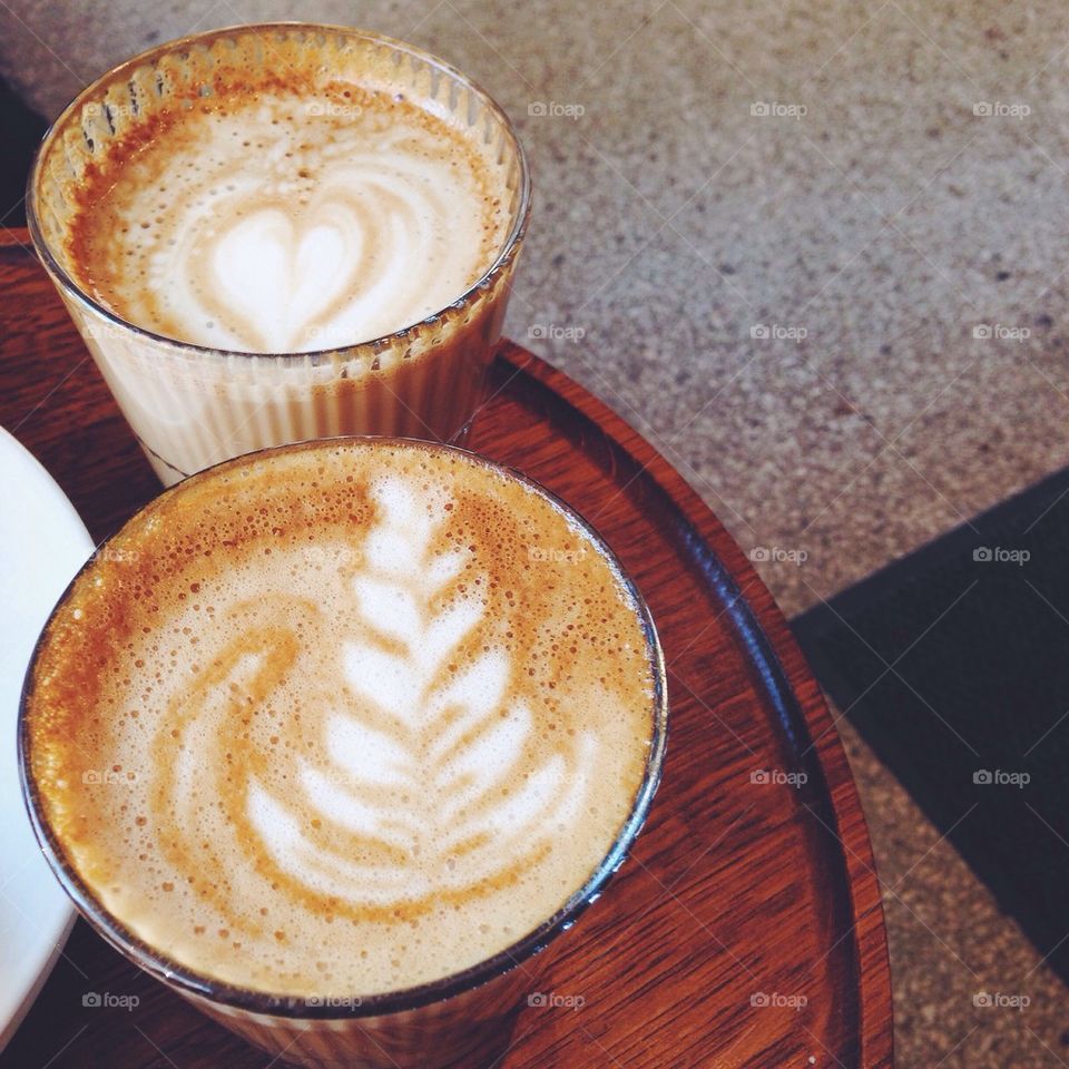 caffe latte art