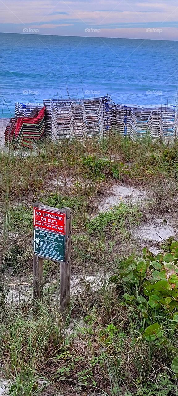 bad day at the beach