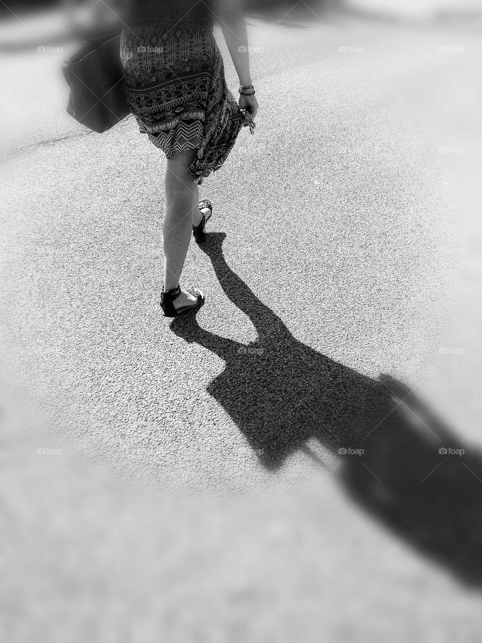 Woman walking