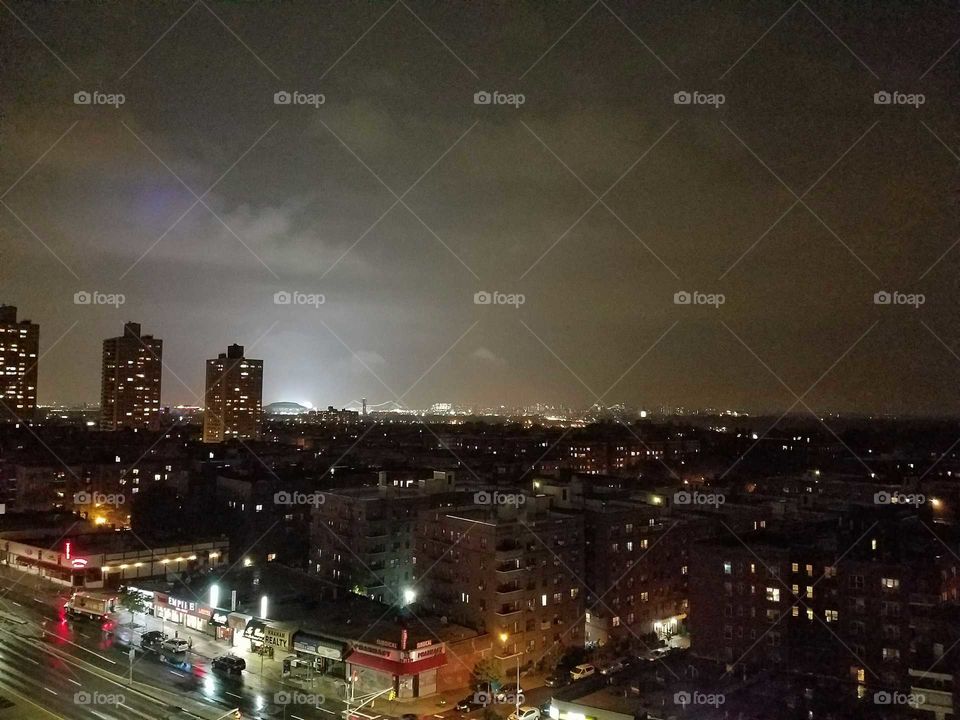 City, Dusk, Downtown, Travel, Evening