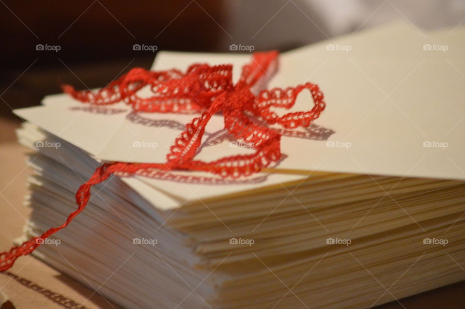 valentines letters in macro