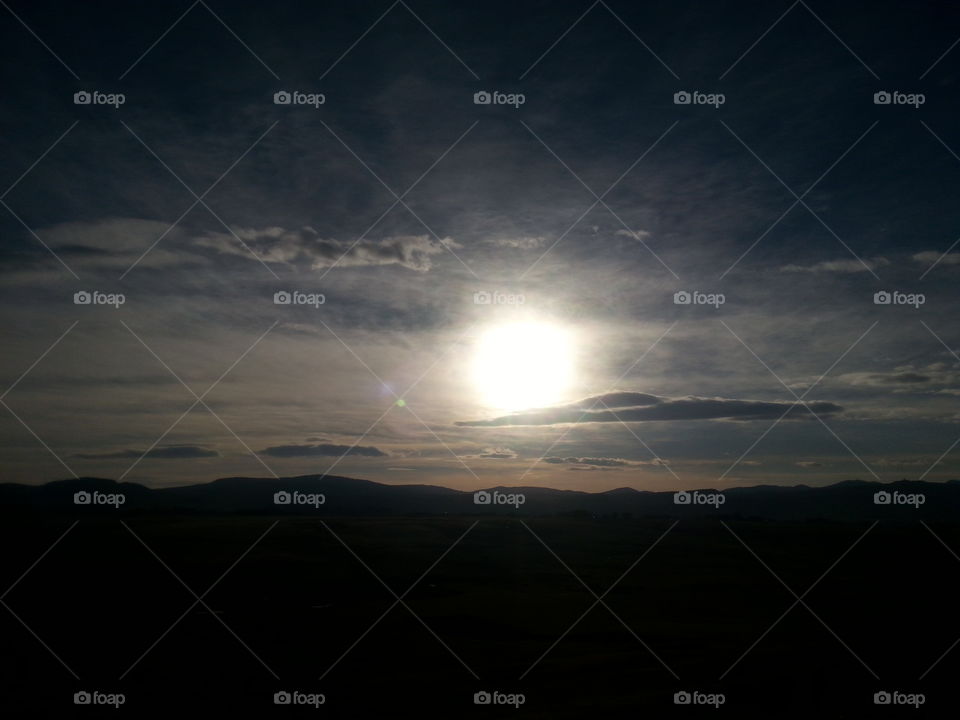 Sunset and it's magic