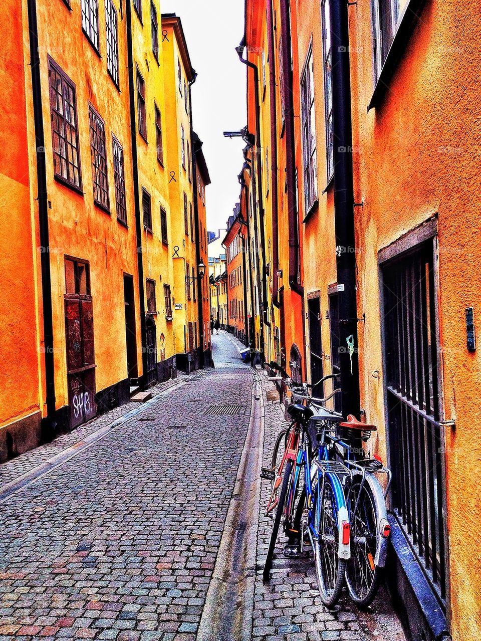 Vinding street Gamla Stan