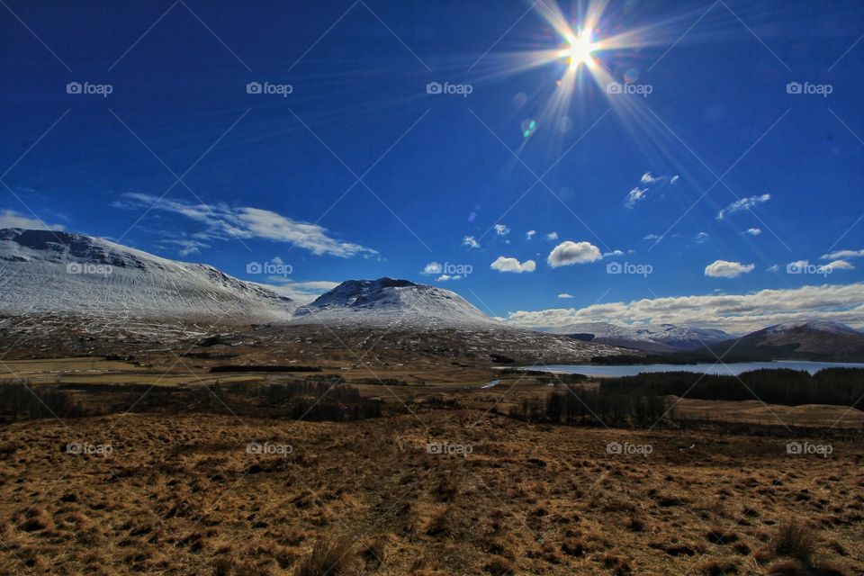 Hiking Loch Tulla, Scotland