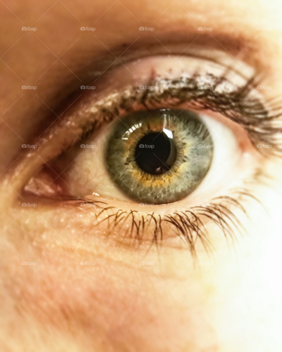 Green eye