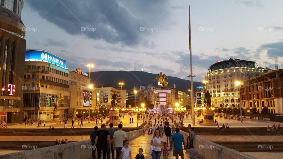 Skopje City center