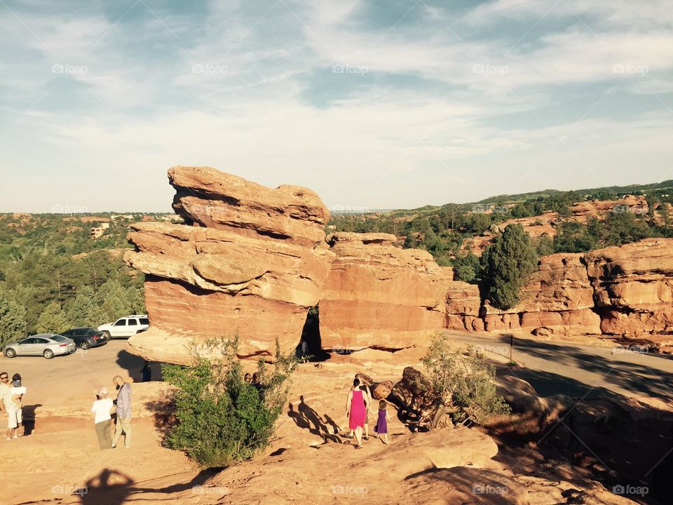 Garden of the gods. 