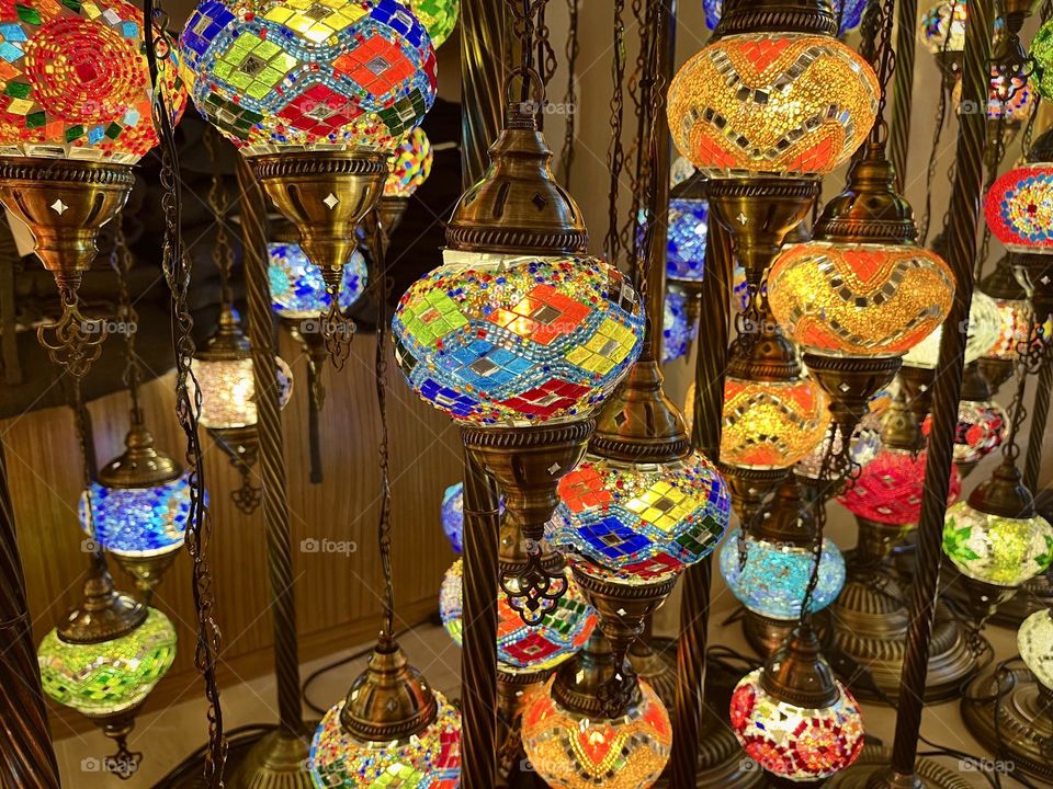 Oriental lamps 
