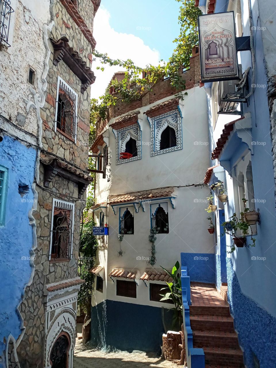 Ancien medina in chefchaouen city of morocco