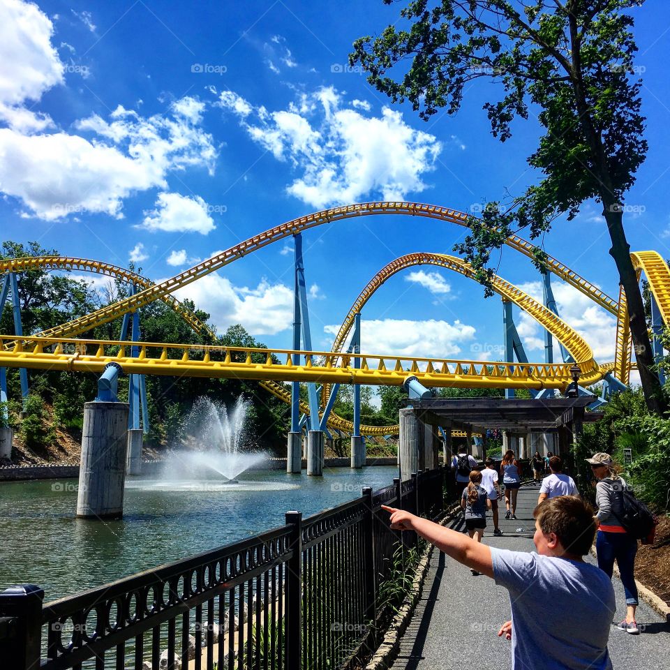 Sky rush Hershey park 