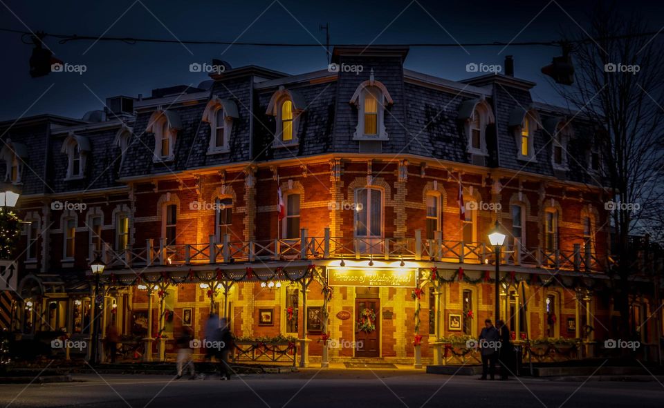 Gorgeous old city at night