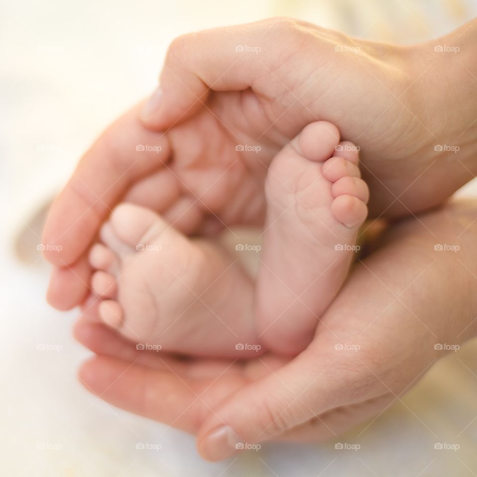 Baby, Foot, Newborn, Tiny, Child