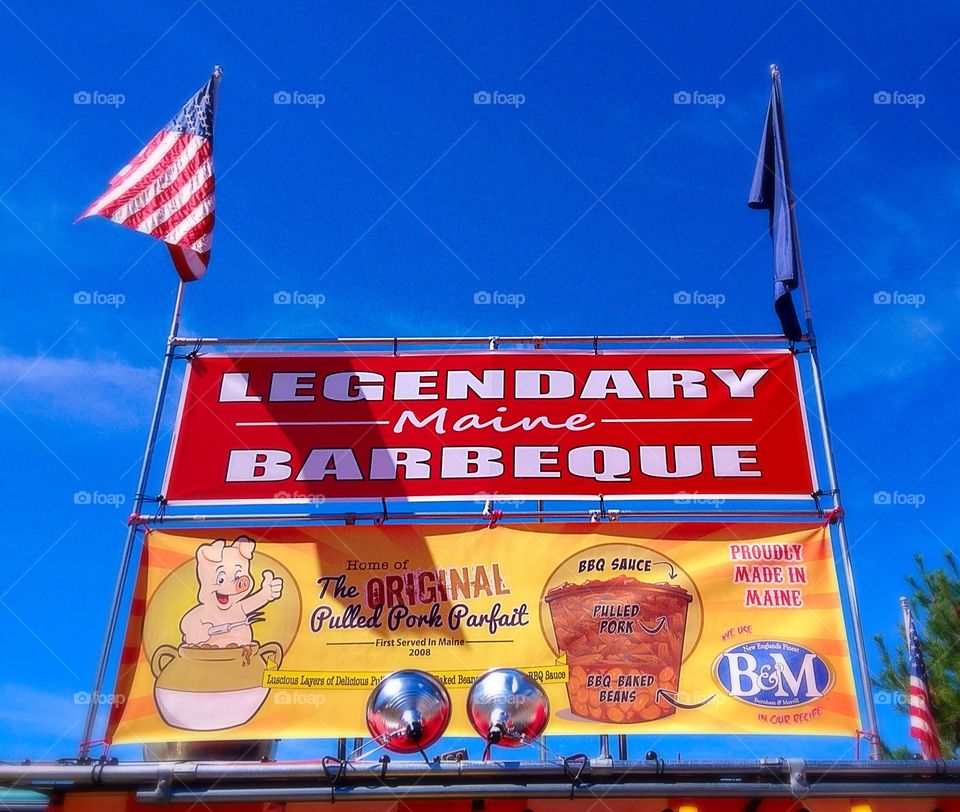 Legendary. Maine barbecue is certainly legendary!  Let's barbecue mission