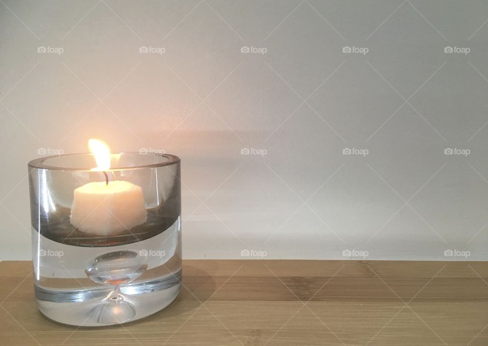 Candle light- Inner peace and simplicity 