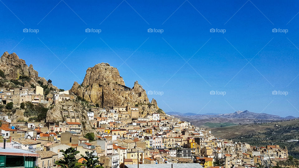 rupe panorama sicilia enna