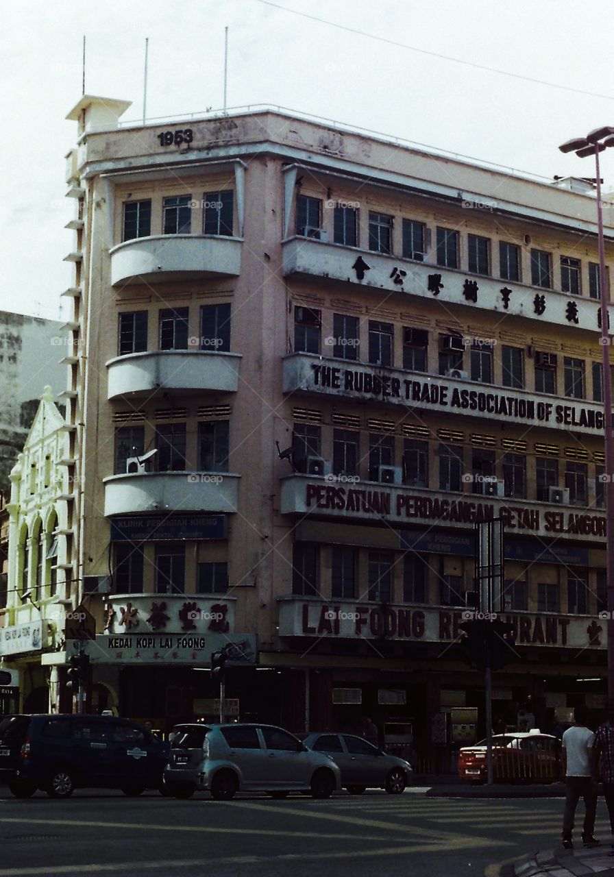 Old building . Before malaysia  independent building 
