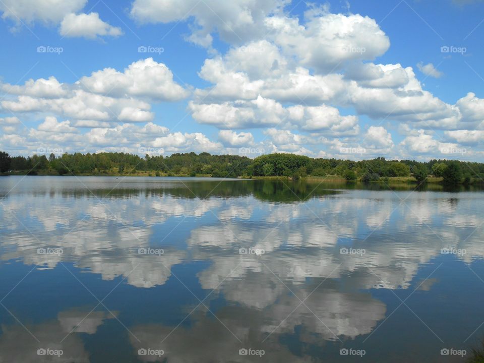 lake reflections