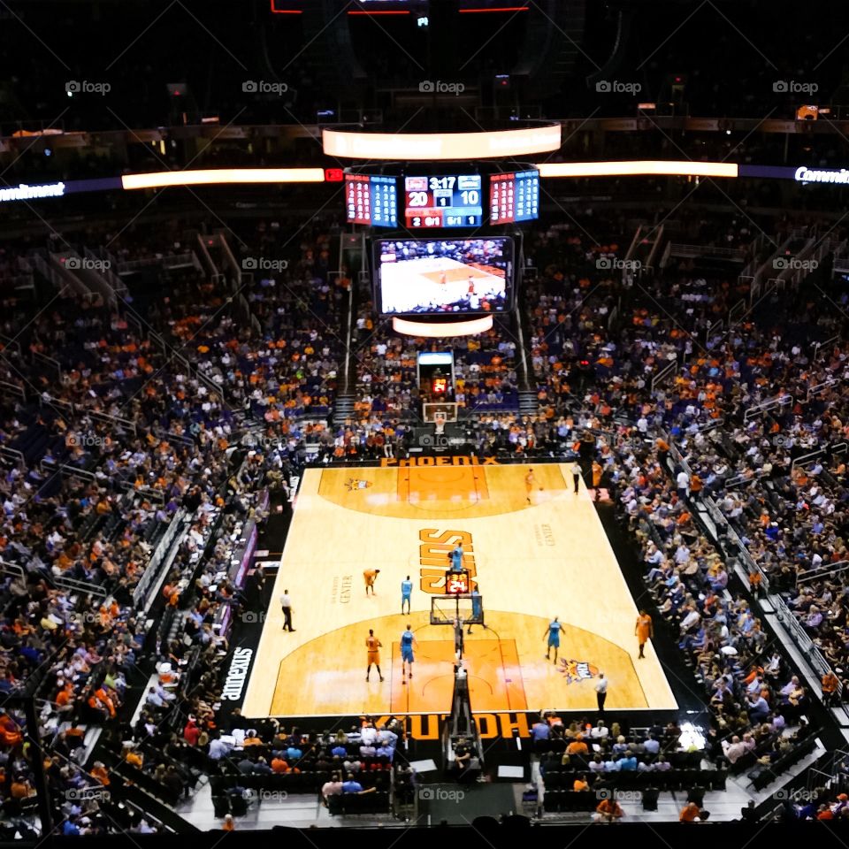 Phoenix Suns basketball game